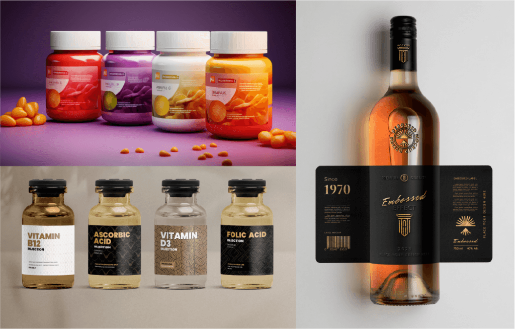 Exemplo de rótulo personalizado — RB Digital & Print